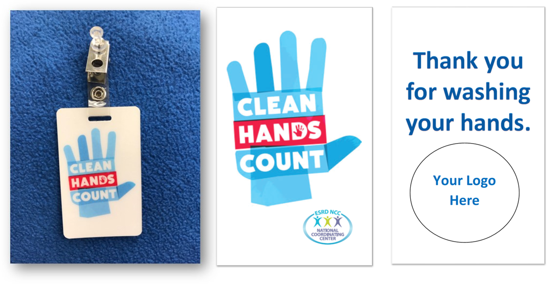 Clean Hands Count Badge